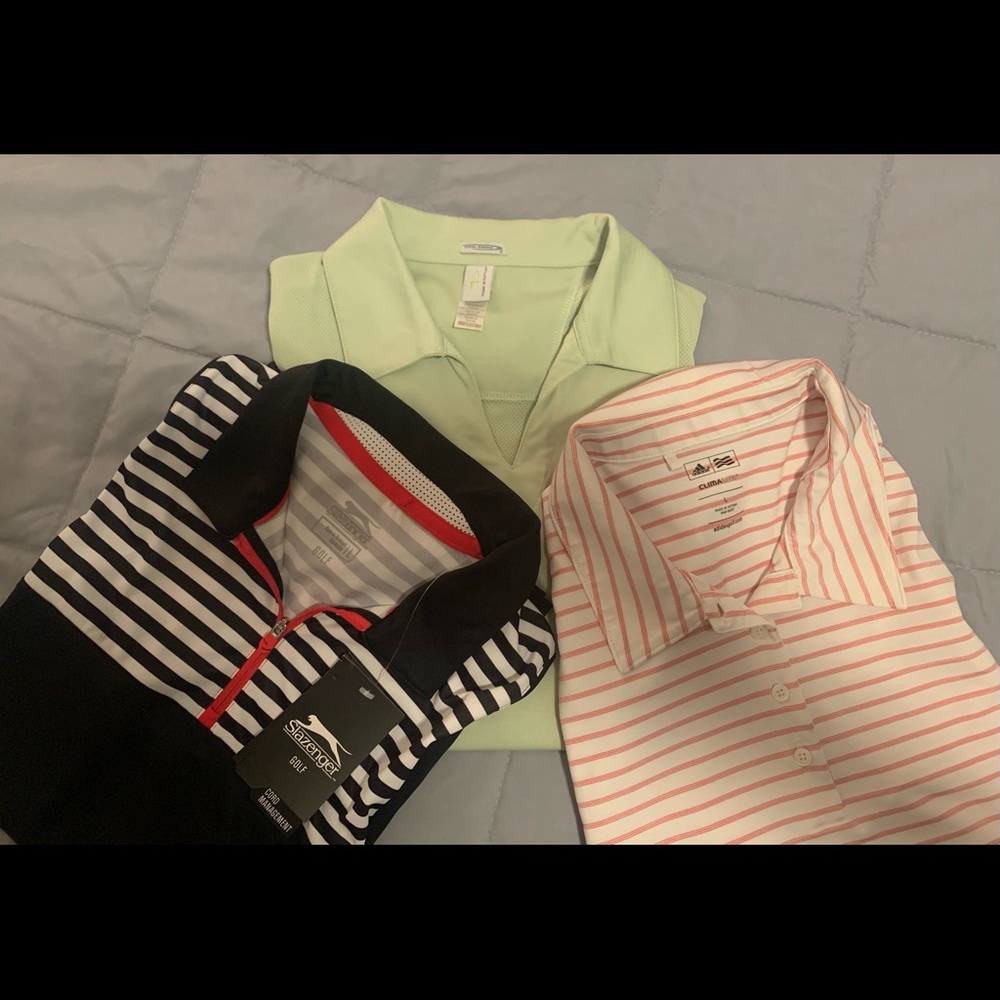 ⛳️ Bundle of 3 Ladies Golf Shirts - Large- Nice!